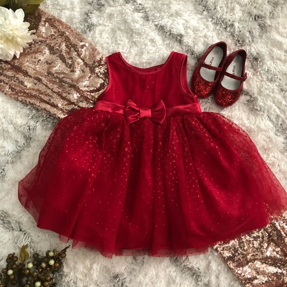 Cherokee Other - ❤️CHEROKEE DRESS❤️ Little Red Christmas Dress